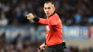 طاقم تحكيم غير عربي يقود مواجهة السعودية والأردن-Getty