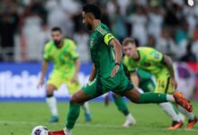 بث مباشر: شاهد مباراة المنتخب السعودي وفلسطين في ربع نهائي كأس العرب 2025(getty)