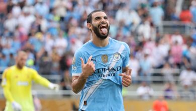 جوارديولا يدعم منتخب إنجلترا.. ويكشف سبب غياب آيت نوري(getty)