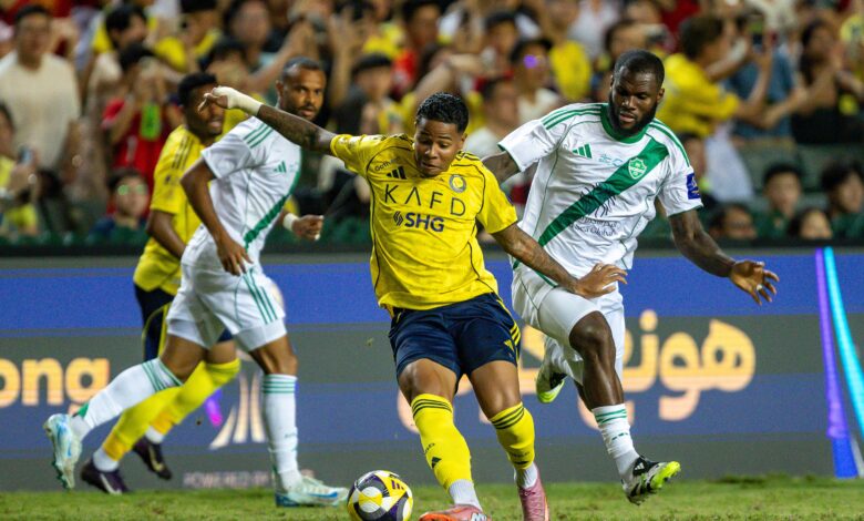 أخبار النصر اليوم | وجهة جديدة متاحة أمام ويسلي، ومهاجم الأخدود يدفع ثمن تهور العقيدي غاليًا!- getty