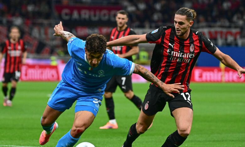 نابولي وميلان: صراع القمة في كأس السوبر الإيطالي - Getty