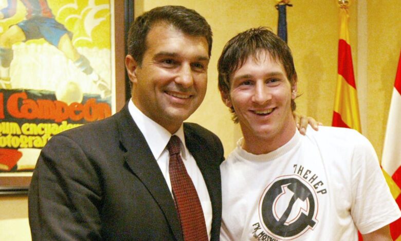 لابورتا: أحزان رحيل ميسي ومشاكل ريال مدريد - Getty