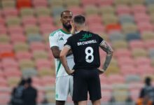 أزمة في الدوري السعودي .. استحالة إقامة مباراة الأهلي والشباب في موعدها واتحاد الكرة يتحرك- getty