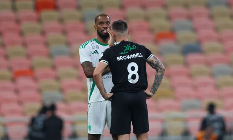 أزمة في الدوري السعودي .. استحالة إقامة مباراة الأهلي والشباب في موعدها واتحاد الكرة يتحرك- getty