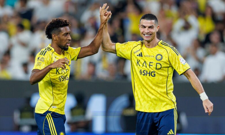 موعد مباراة النصر القادمة ضد الاتفاق في دوري روشن السعودي 2025-2026 والقنوات الناقلة- getty