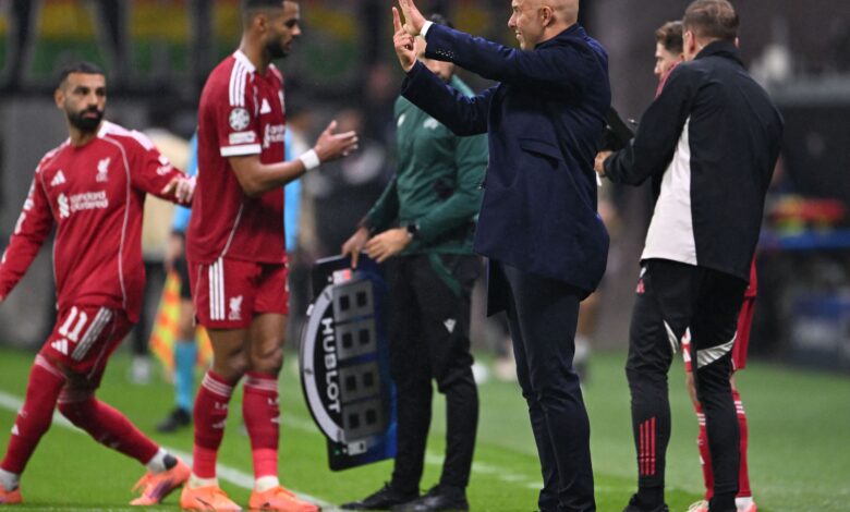 سلوت يبرر إراحة محمد صلاح أمام سندرلاند في البريميرليج