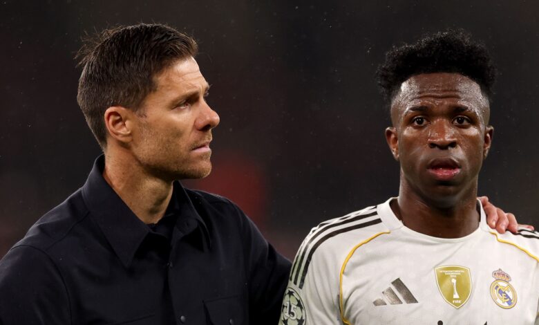 جماهير ريال مدريد تطالب ببيع فينيسيوس.. مصير ألونسو؟- getty