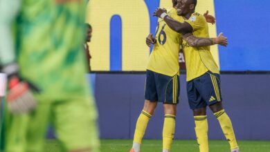 مسلى آل معمر يطمئن جماهير النصر بشأن عقوبة الفيفا- getty