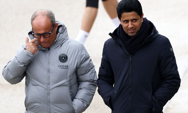 تعقيدات ميركاتو باريس سان جيرمان في يناير - Getty