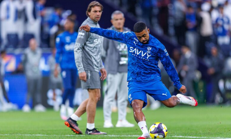 مالكوم يحسم فوز الهلال بهدف صاروخي- getty