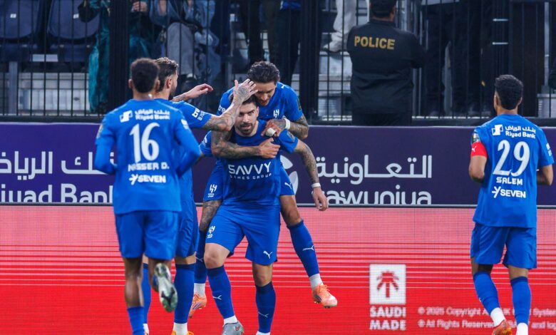 الهلال ينتصر على الشارقة ويواصل سلسلة الانتصارات- getty