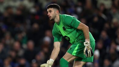 خوان جارسيا يتألق بتصديات حاسمة أمام فياريال- getty