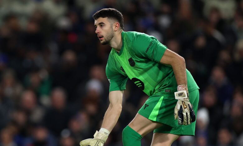 خوان جارسيا يتألق بتصديات حاسمة أمام فياريال- getty