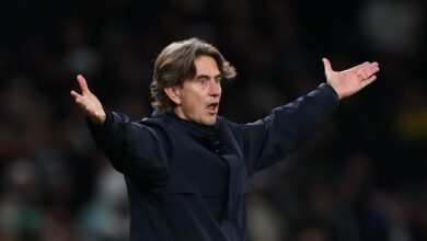 فرانك ينتقد لاعبي توتنهام بعد الهزيمة الثقيلة-Getty