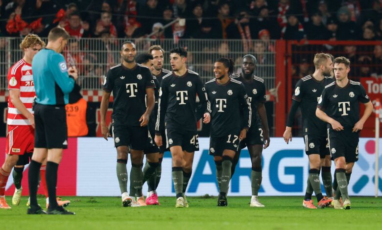 بايرن يتأهل بصعوبة لربع نهائي كأس ألمانيا (3-2)