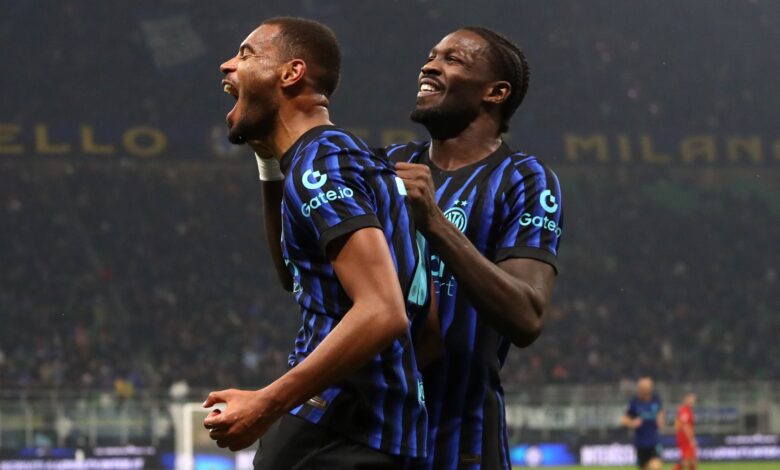 أندي ضيوف يسجل هدفه الأول مع إنتر في كأس إيطاليا