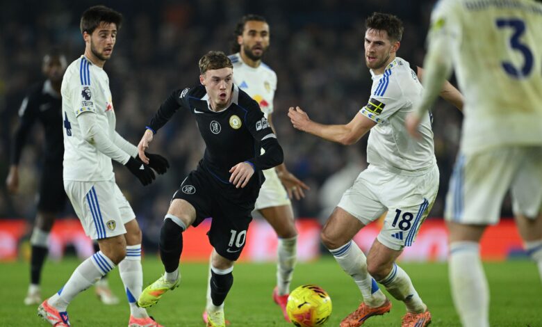 ليدز يهزم تشيلسي 3-1 في إيلاند رود