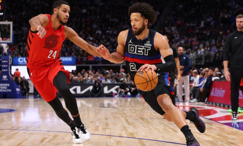 كانينجهام يقود بيستونز ويعزز صدارة الشرق-Getty