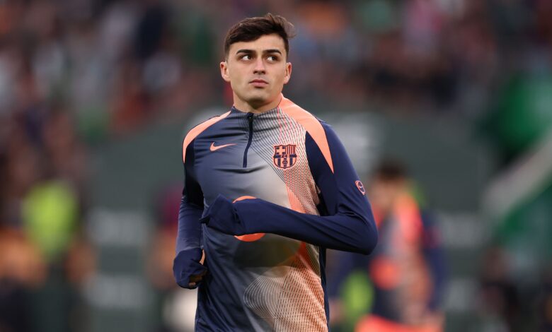 بيدري: حلم ميسي وطموح الفوز بدوري الأبطال- getty