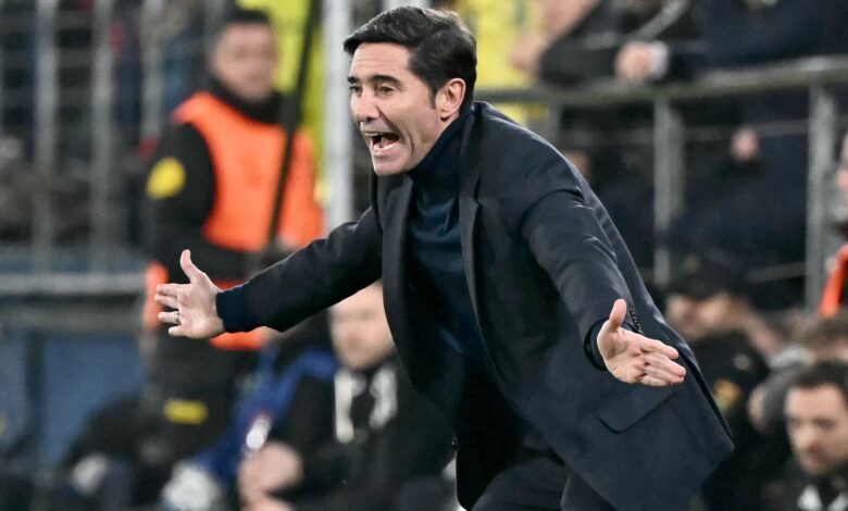 مارسيلينو يهاجم التحكيم بعد خسارة فياريال أمام برشلونة- getty