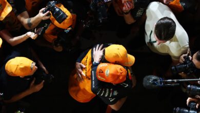 نوريس: فقدت جزءا من ثقتي.. وحصلت على إيقاع جديد(getty)