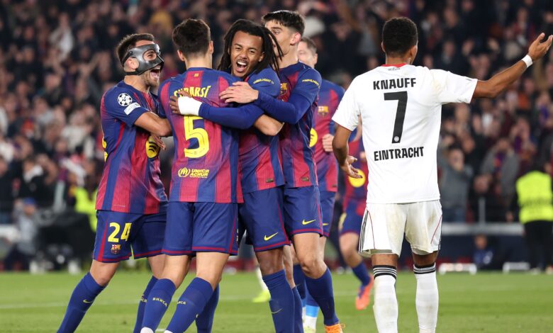 قلق في برشلونة بعد إصابة كوندي قبل السوبر- getty