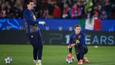 تير شتيجن: قرار حاسم يخيم على مستقبل برشلونة - Getty