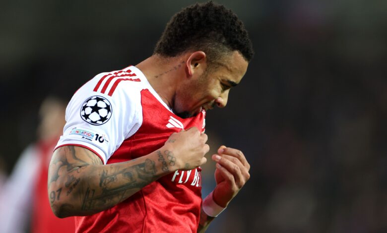 أرتيتا يعلن جاهزية جابرييل جيسوس لآرسنال- getty