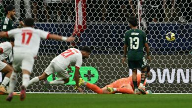 استئناف مباراة السعودية والإمارات بعد عاصفة الأمطار - Getty