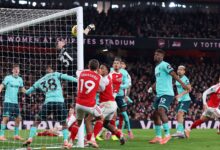 هدفان عن طريق الخطأ يمنحان آرسنال فوزًا صعبًا-Getty