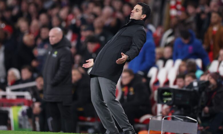 أرتيتا: تهاون دفاعي غير مقبول رغم الفوز-Getty