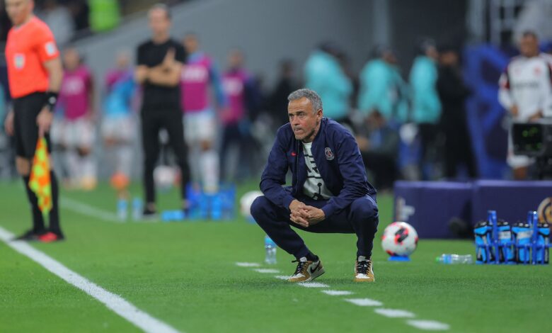 إنريكي يرد بقوة على تساؤلات الصحافة بعد التتويج - Getty