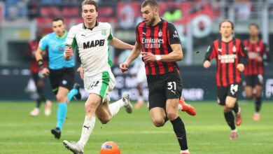 ميلان يتعادل مع ساسولو ويواجه خطر فقدان الصدارة-Getty