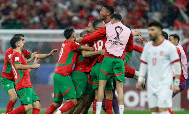 هدف خيالي يقود المغرب للتفوق على الأردن - Getty