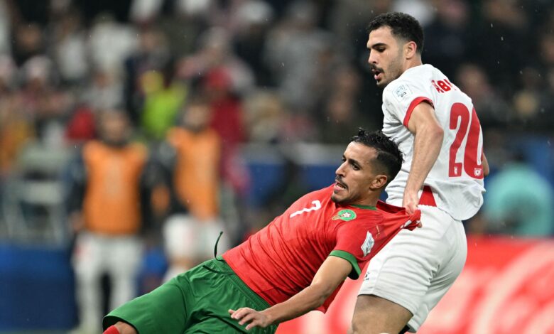 لحظات مثيرة في نهائي كأس العرب بين الأردن والمغرب - Getty