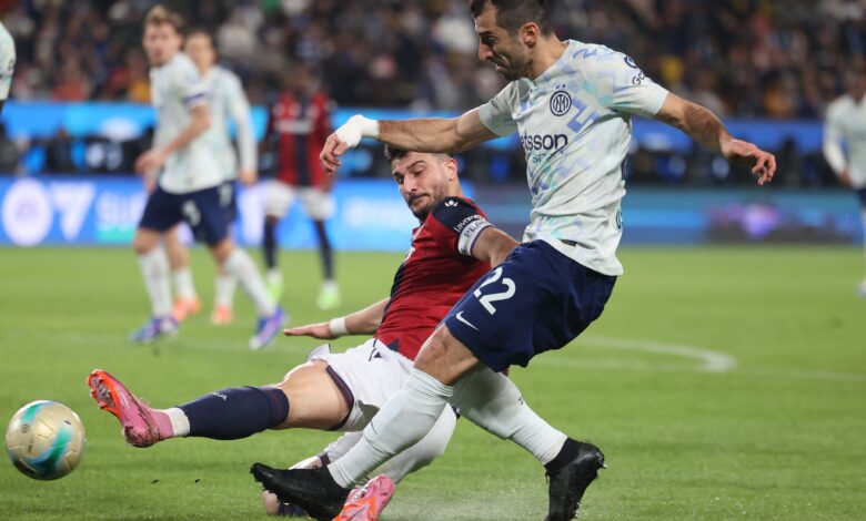 ميختريان: إنتر لم يستغل الفرص ضد بولونيا - Getty