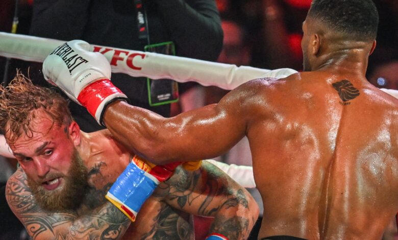 جوشوا يحسم النزال أمام بول بعد جولات مثيرة - Getty