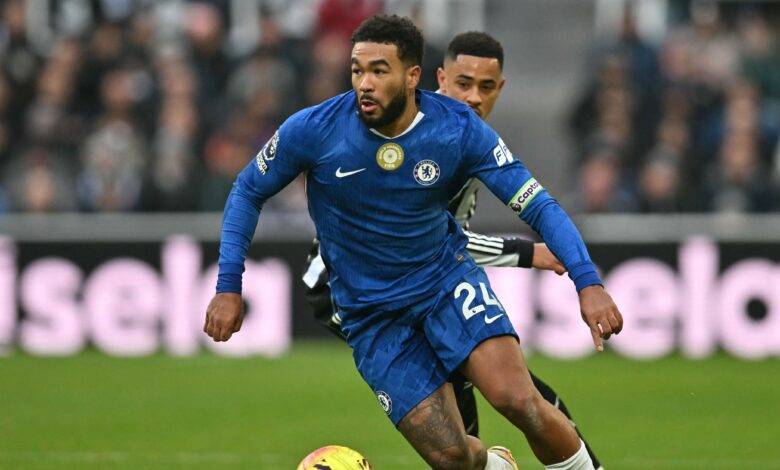 ريس جيمس يبهر الجميع بهدف ساحر في شباك نيوكاسل - Getty