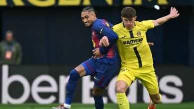 تأخر انطلاق مباراة برشلونة وفياريال لحالة طارئة- getty