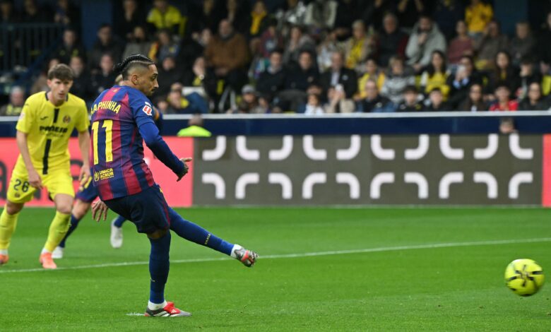 خبير تحكيمي: لماذا احتُسبت ركلة رافينيا ضد فياريال؟- getty