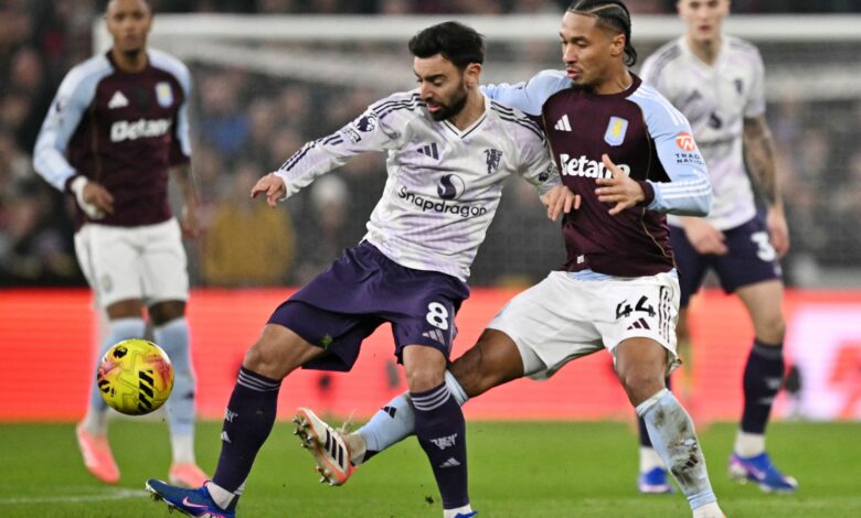 فرنانديز يرد بسخرية على جماهير أستون فيلا- getty