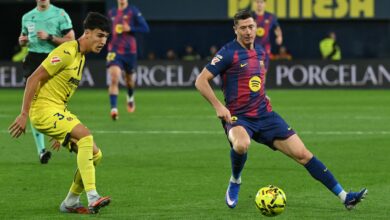 ليفاندوفسكي يصل إلى مباراته الـ500 ويحتفل بالمئوية- getty