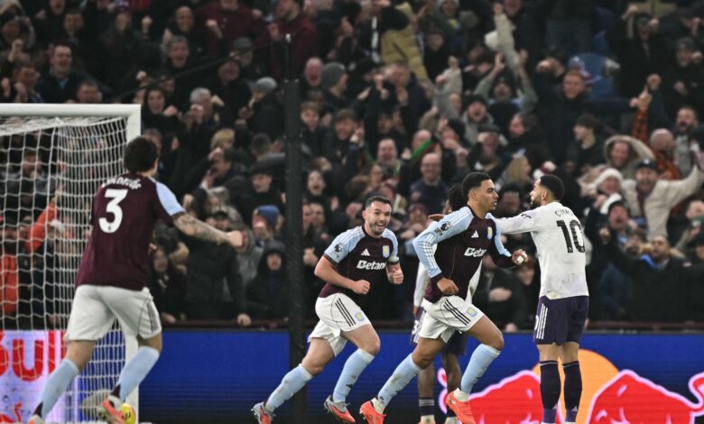 روجرز يحسم فوز أستون فيلا على مانشستر يونايتد- getty