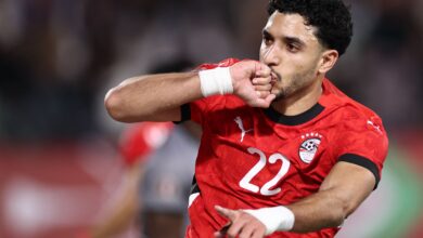 عمر مرموش يعادل لمصر في أمم إفريقيا 2025- getty