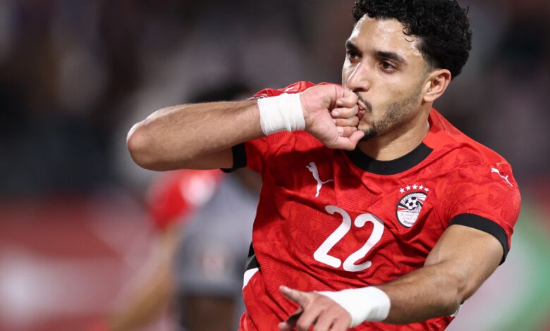 عمر مرموش يعادل لمصر في أمم إفريقيا 2025- getty