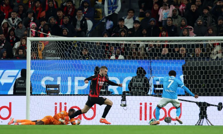 هفوات ماينان تمنح نابولي التأهل لنصف نهائي السوبر - Getty