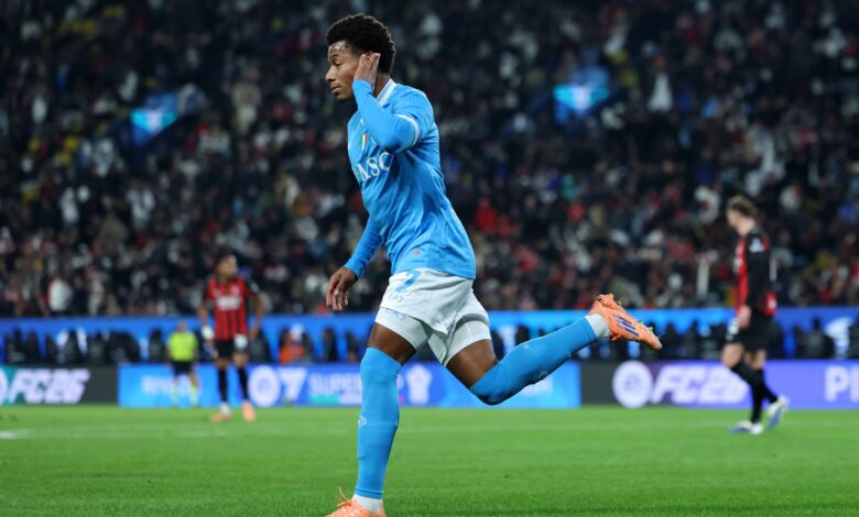 نيريس يسجل تاريخًا جديدًا في كأس السوبر الإيطالي - Getty