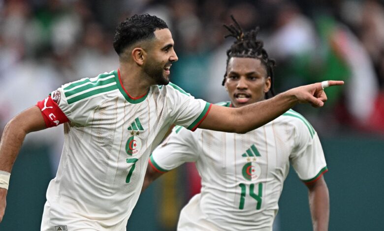 الجزائر تتألق بثلاثية أمام السودان في كأس الأمم - Getty