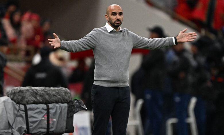 "عليك أولًا بالعمل ثم الاعتماد على القدر" .. قائد الكونغو يُحيي الجدل مع الركراكي برسالة مشفرة!- getty