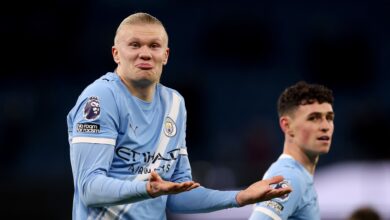 هالاند يثير السخرية بفيديو وجبته بعد فوز سيتي- getty